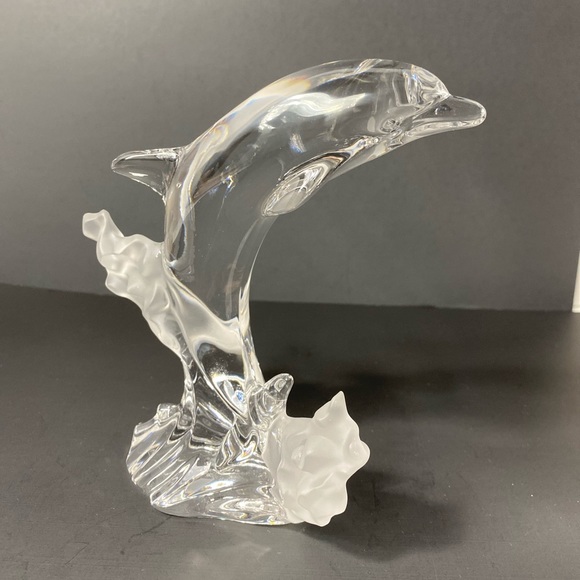 Lenox Accents Lenox Fine Crystal Dolphin Figurine 994 Poshmark